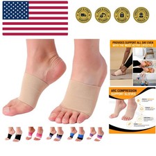 Arch Support Sleeves for Feet   Plantar Fasciitis Brace for Foot Pain Relief,...
