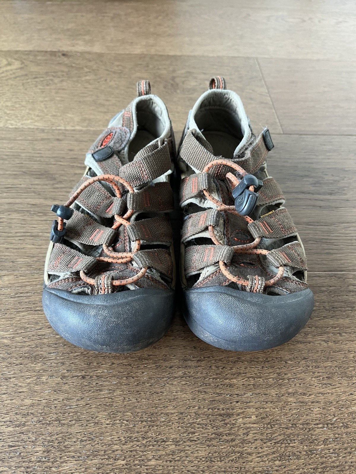 Sandali impermeabili Keen bambino taglia 3 marrone arancione Newport H2 escursionismo outdoor