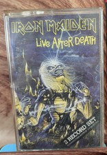 Iron Maiden Live After Death Cassette 1985 Capitol Tape 2 ONLY TESTED