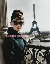 AUDREY HEPBURN #217 COLORIZED PHOTO 11 X 8.5 SHIPS FREE