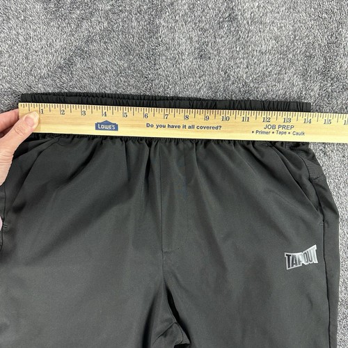 Tapout WWE Black Tapered Pants Men’s Small Lightweight Gym Track Wind Wrestling - Picture 4 of 15