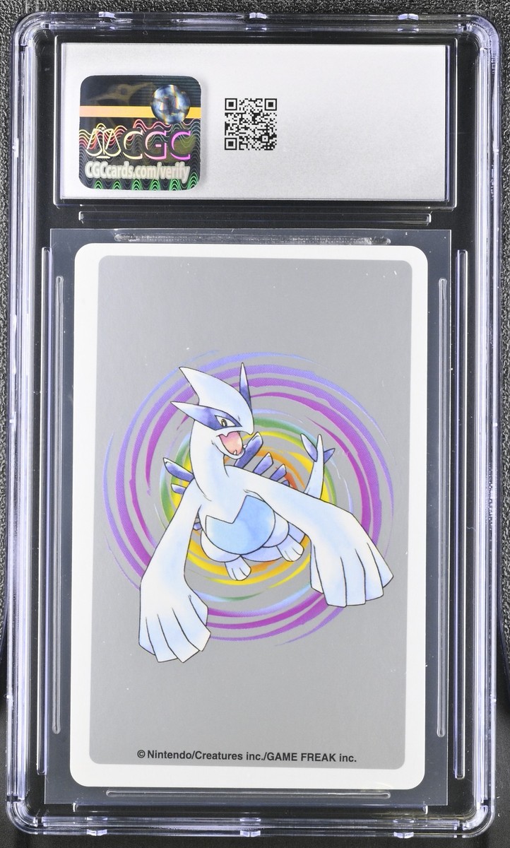 Chikorita Ace of Clubs Silver Deck Pokemon Playing Cards Jpn CGC