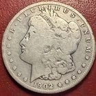 1902-S Morgan Silver Dollar. Better Date. Free Shipping