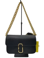 MARC BY MARC JACOBS Shoulder Bag Leather BLK Solid H956L01PF22 001 THE J MARC SH