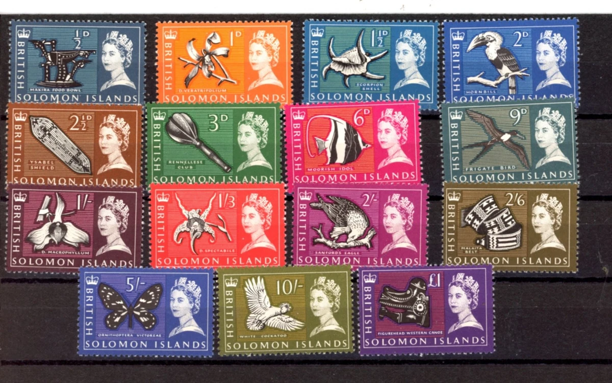 Solomon Islands Postage Stamps 1893-1978 for sale | eBay