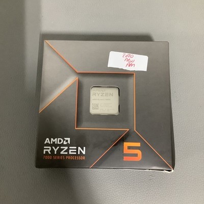 AMD Ryzen 5 7600X - 6 core, 12 Thread Processor -38 MB Cache