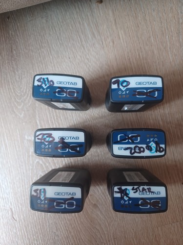 Lot of 6 Geotab GO9-LTEMOBLU Vehicle Tracking Device Plug N Play