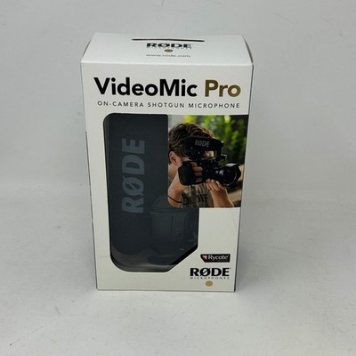 New RODE VideoMic Pro On-Camera Shotgun Microphone with Rycote Lyre Mount