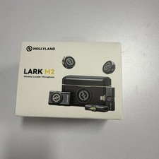 Hollyland Lark M2 Wireless Lavalier Microphone for iPhone, Android, Camera