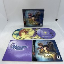 Shenmue 4 X CD w/Manual And Passport Cib COMPLETE SEGA Dreamcast 2000