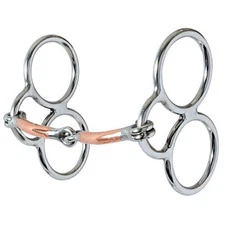 Reinsman Gentle Guide Smooth Copper Snaffle Bit