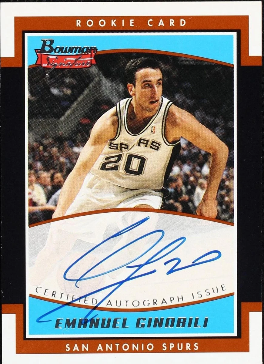 Manu Ginobili Trading Cards for sale | eBay
