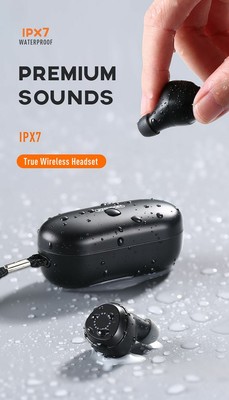 ipx7 in ear headphones