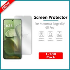 1-100 LOT LCD Clear Hydrogel Screen Protector for Motorola Edge 60 / Edge 60 Pro