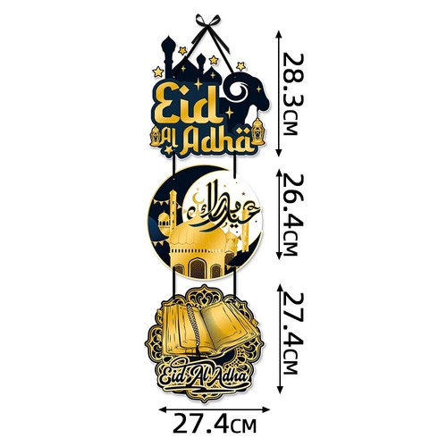 Star Moon Mubarak Door Hanging Multiscene Hanging Pendants Ramadan Decoration - Picture 10 of 10