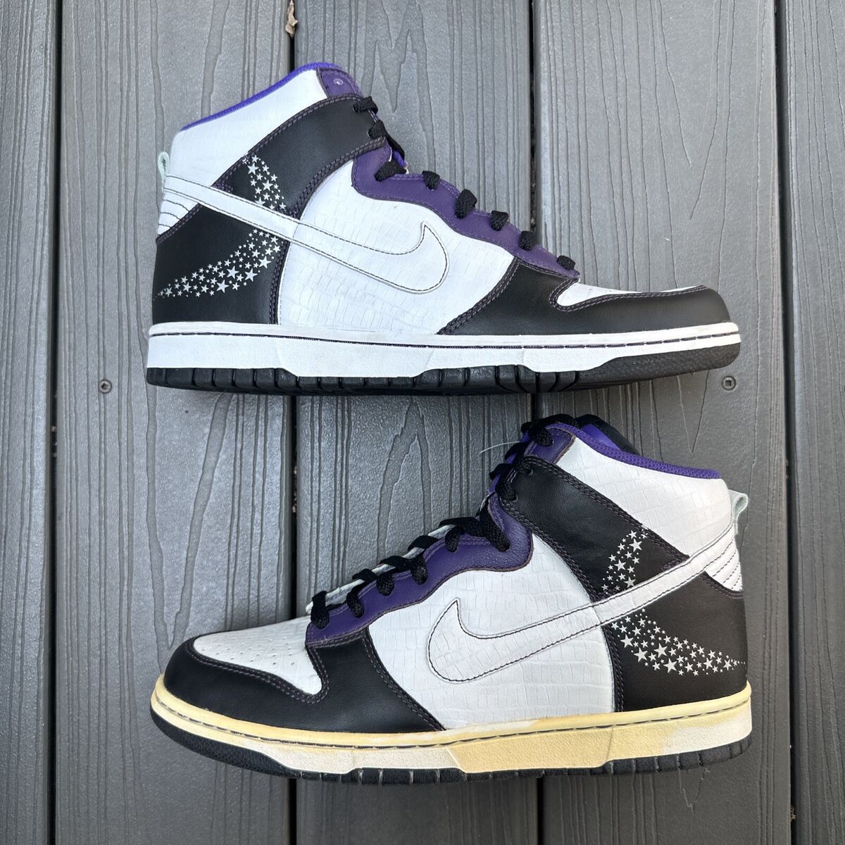 Nike Dunk High Premium Crocodile Stars Quasar Size 10 312786 Nike Dunk High Premium Crocodile Stars Quasar Size 10 312786