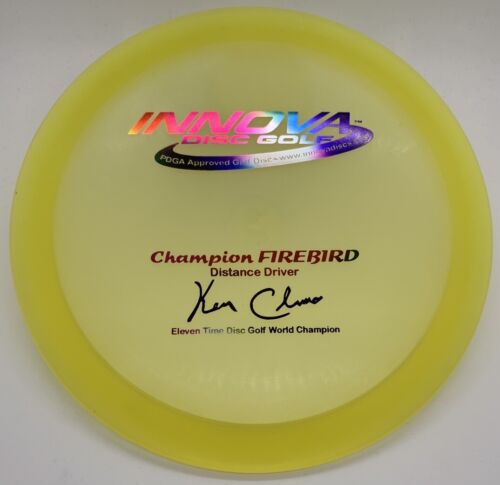 Innova Champion Firebird 11x Ken Climo 11 Eleven Time Pearly Rare PFN Disc Golf - Picture 7 of 23