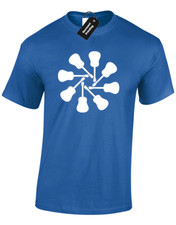 GUITAR CIRCLE MENS T SHIRT TEE GUITAR PLAYER MUSIC MUSICIAN GIFT PRESENT IDEA