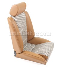 For Porsche 911 Sport S Model Sport Seat Beige Leather Houndstooth New