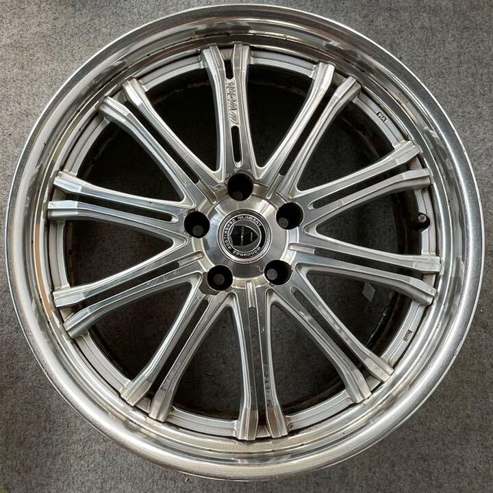 ゾウリムシ WORK SCHWERT SCI-SR MSP wheels 21inch 8.5J +30 5H-120 For