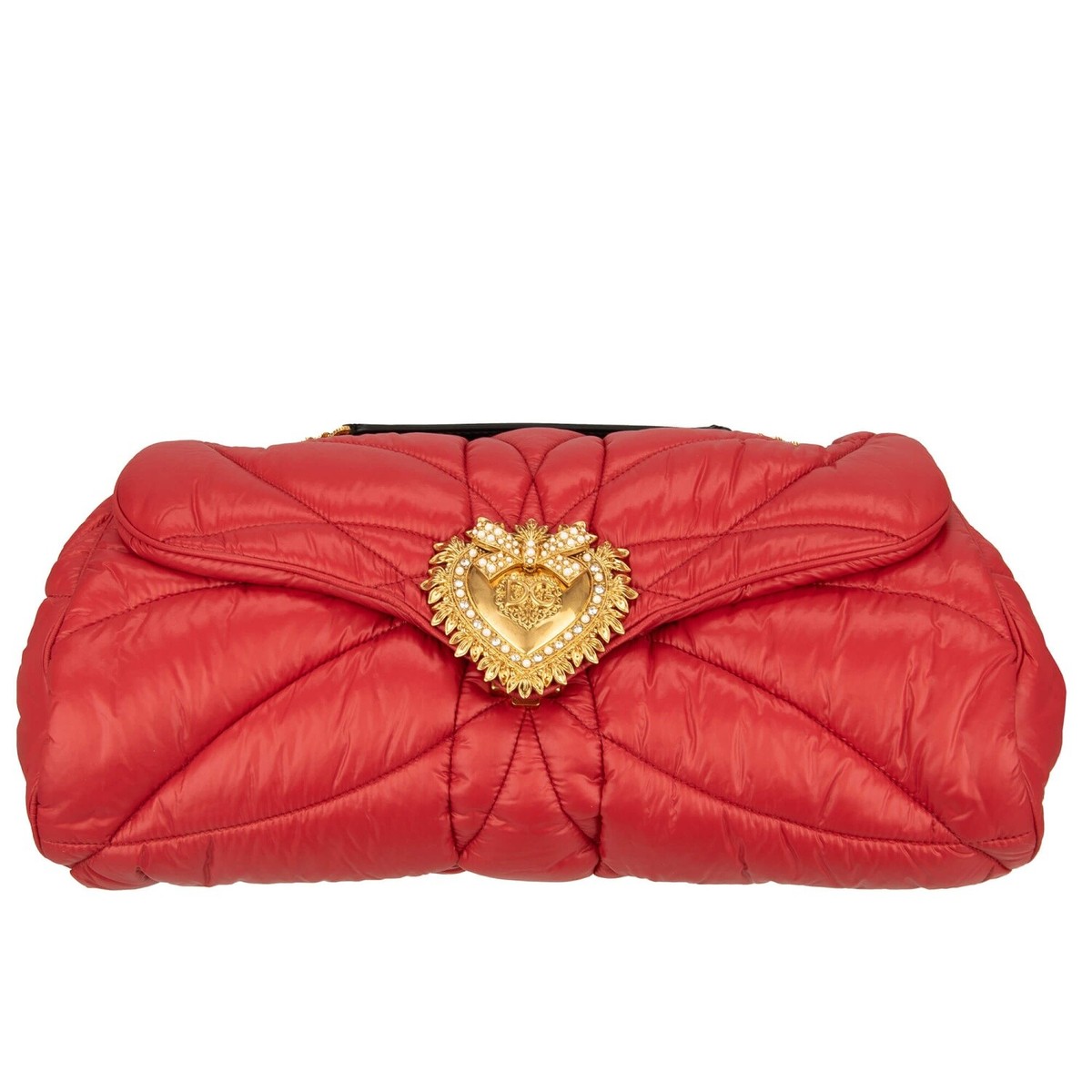 Dolce & Gabbana Nylon Crossbody Bag Belt Bag Devotion Red