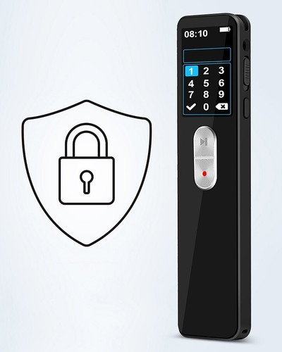 64GB Digital Voice Recorder Bluetooth 5.2 mini Voice Activated Recorder Black - Picture 13 of 17