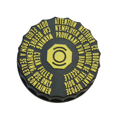 Bouchon Réservoir Liquide Frein Pour Peugeot/Citroën - Compatible 206, 307, C4... - Noir