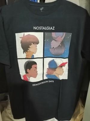 stranger things beatles t shirt