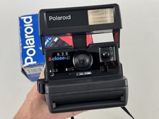 Polaroid 636 Closeup Instant Camera with box