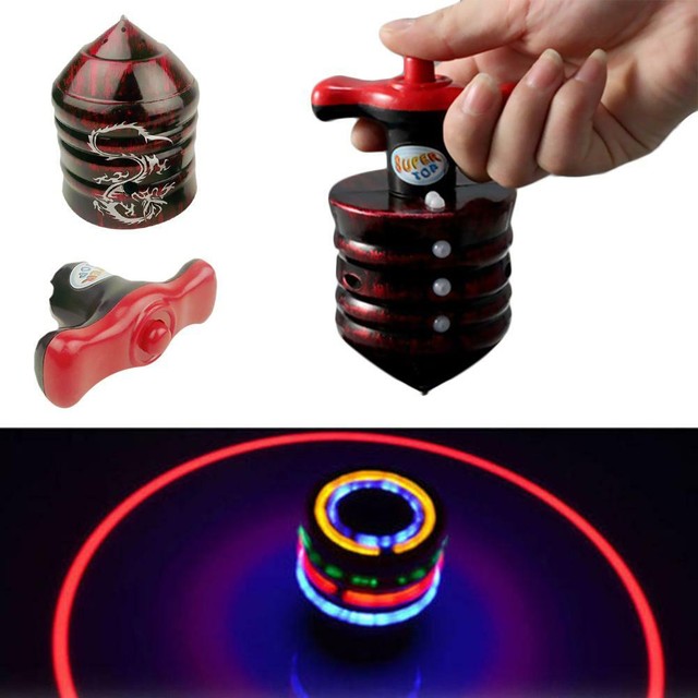 led gyro spinner
