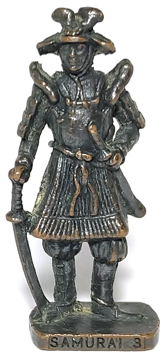 KINDER SURPRISE metal Soldiers Japanise Samurays 1992 #602