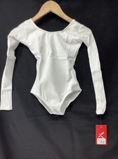 Capezio Long Sleeve Leotard White size 1/CH