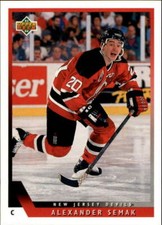 Alexander Semak - New Jersey Devils - 1993-94 Upper Deck Hockey - Card # 178