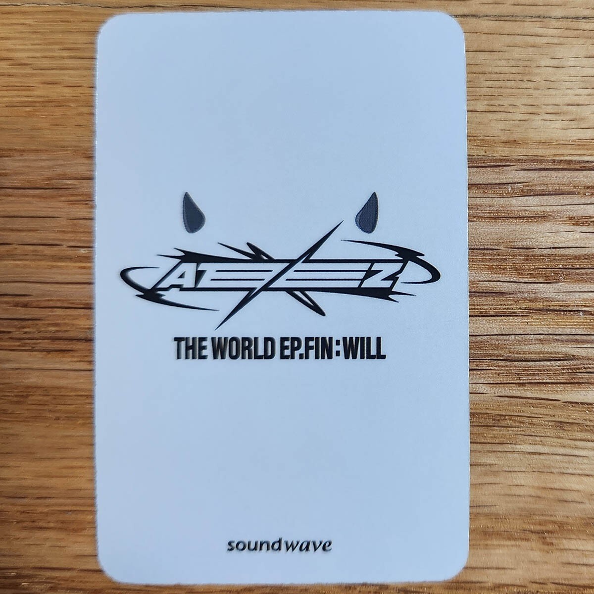 Jong Ho Soundwave Pop-up 2nd Lucky Draw Photocard Ateez Ep.Fin