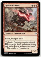 X4 Quaketusk Boar #146 MTG Bloomburrow NM X4