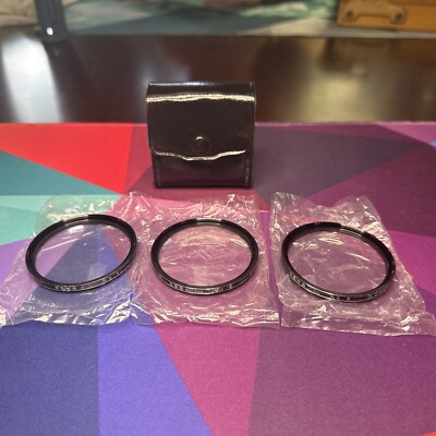 VIVITAR 55mm Close Up Lens Set with No.1, No.2 +No.4 In Original Case Excellent