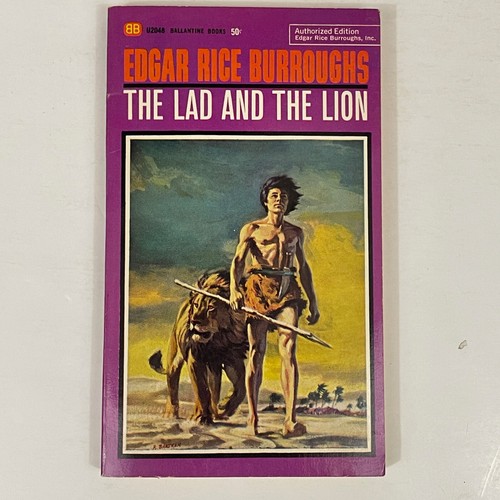 The Lad and the Lion by Edgar Rice Burroughs Vintage PB 1st Print 1964 - Bild 2 von 5