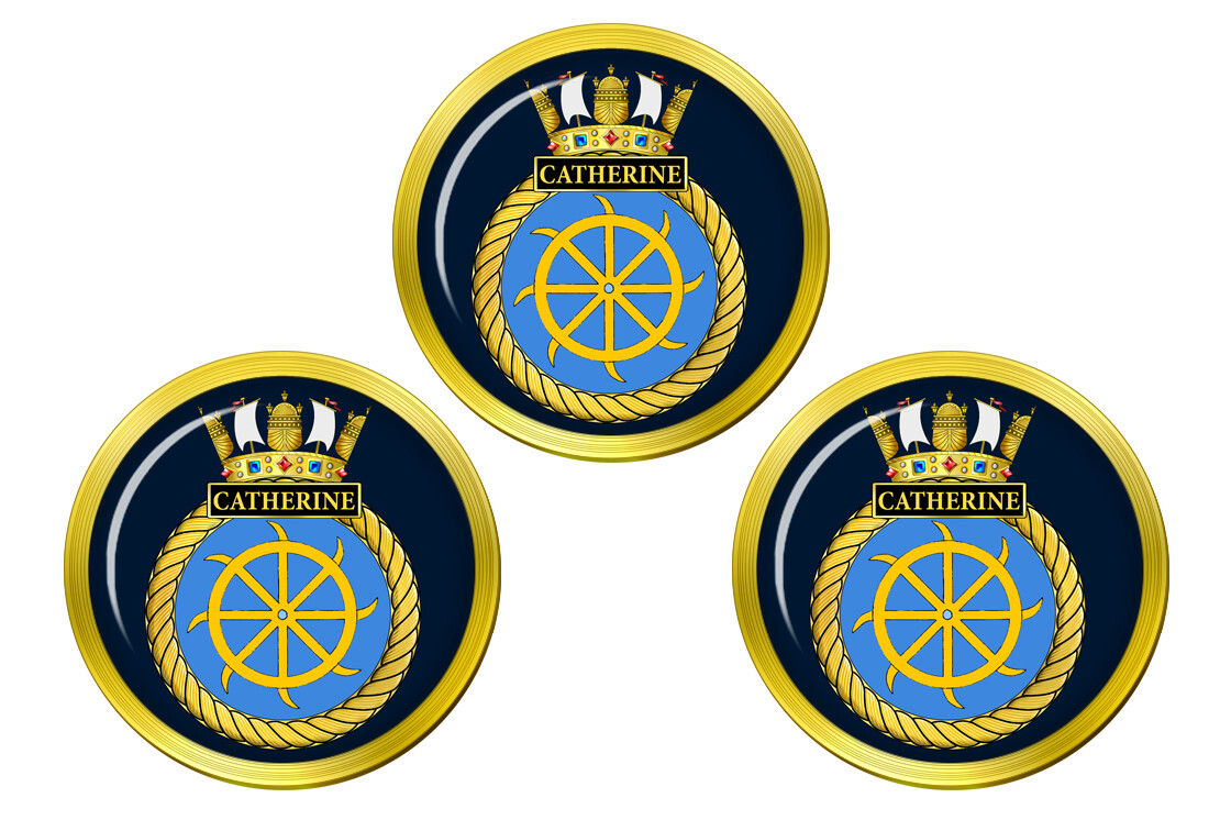 HMS Catherine, Royal Navy Golf Ball Markers