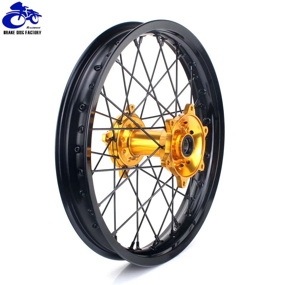 19"x2.15 MX Rear Wheel Rim Spokes Set For Suzuki RMZ250 RMZ450 RMZ 250 450 07-24 Foto 3 de 4