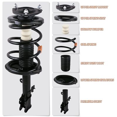 Front Shocks Struts 271951 For 93-02 Toyota Corolla 93-97 Geo