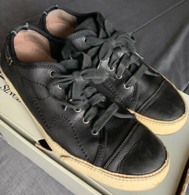 Frye Cooper Low Lace Leather 81113 Black F0001/J08 Shoes Sneakers Size 11 M