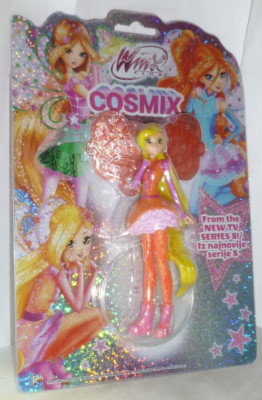 1 MODEL FAIRY WINX STAR COSMIX FIGURES NEW SERIES TV flora,bloom,muse,tecna,doll