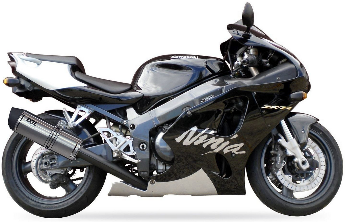 IXIL HEXOVAL STAINLESS STEEL MUFFLER KAWASAKI ZX7R NINJA 1996