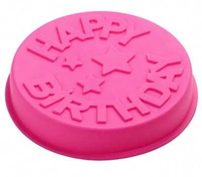 Happy Birthday Silikon Fondant Kuchenform Alphabet Buchstabe Schokolade Backform