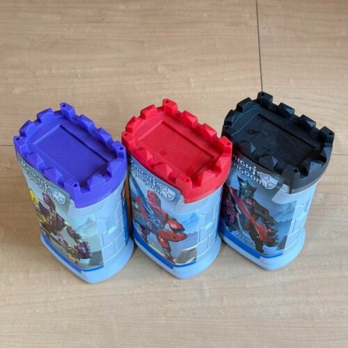 set of 3 LEGO Knights Kingdom Figures with Swords #8770 #8773 #8774 Danju Santis - Picture 4 of 4