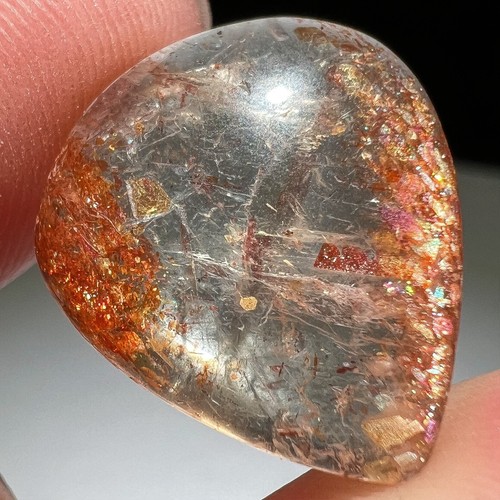10.1ct Natural Beautiful Strawberry Quartz Crystal Polished Specimen - Picture 8 of 13