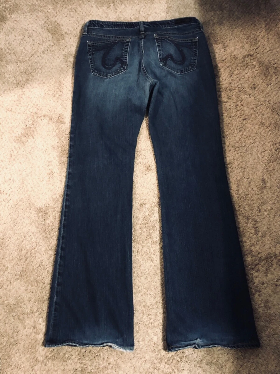 ADRIANO GOLDSCHMIED AG Jeans The Angel 31 Regular Dark Fade Wash