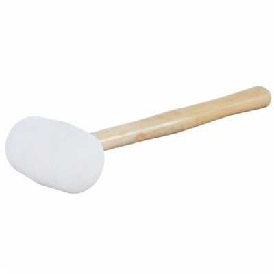 Gummihammer Holzgriff Schonhammer Hammer 0,5 oder 1,0kg Weiss Holz Griff 