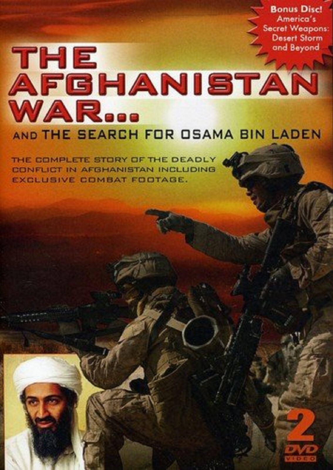 The Afghanistan War...And the Search for Osama Bin Laden (DVD, 2010 ...