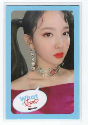 TWICE ナヨン　Nayeon 直筆　サイン　トレカWhat is Love? Twice Nayeon Photocard | What is Love? | eBay
